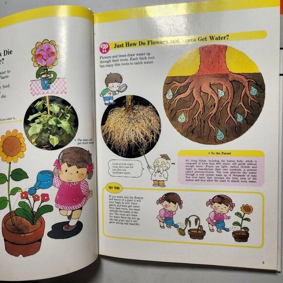 Flowers & Trees Child's First Library of Learning Hardcover Book Science Stem Ho - Picture 16 of 16